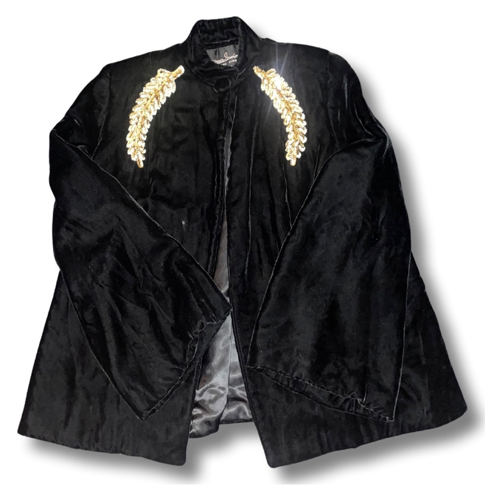 Vintage velvet blazer